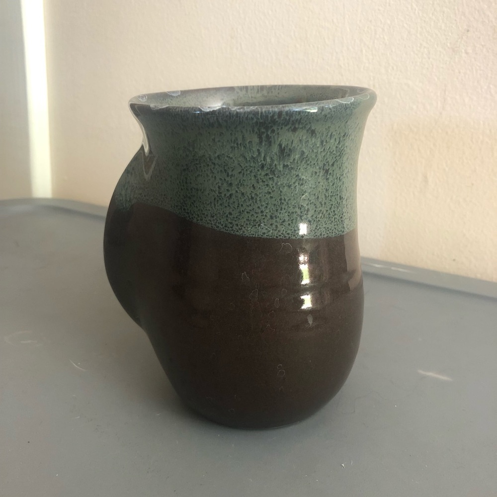 Blue and Brown Mug